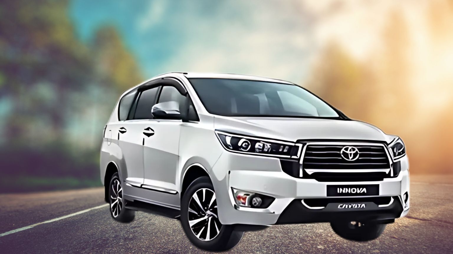 innova 7+1 is the travel comfort vehicle for long travel and comfort vehicle